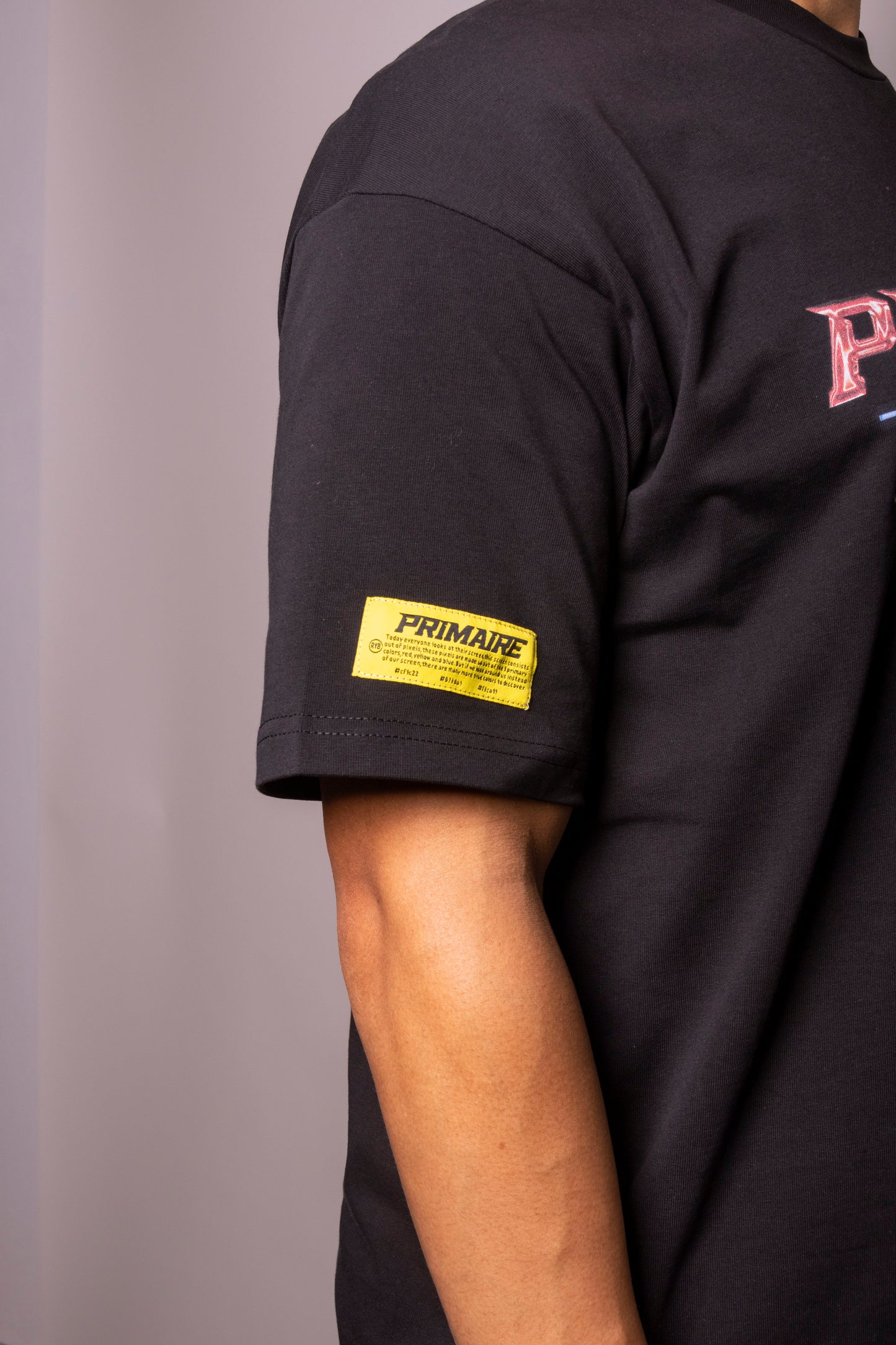 ‘Our world’ black tee