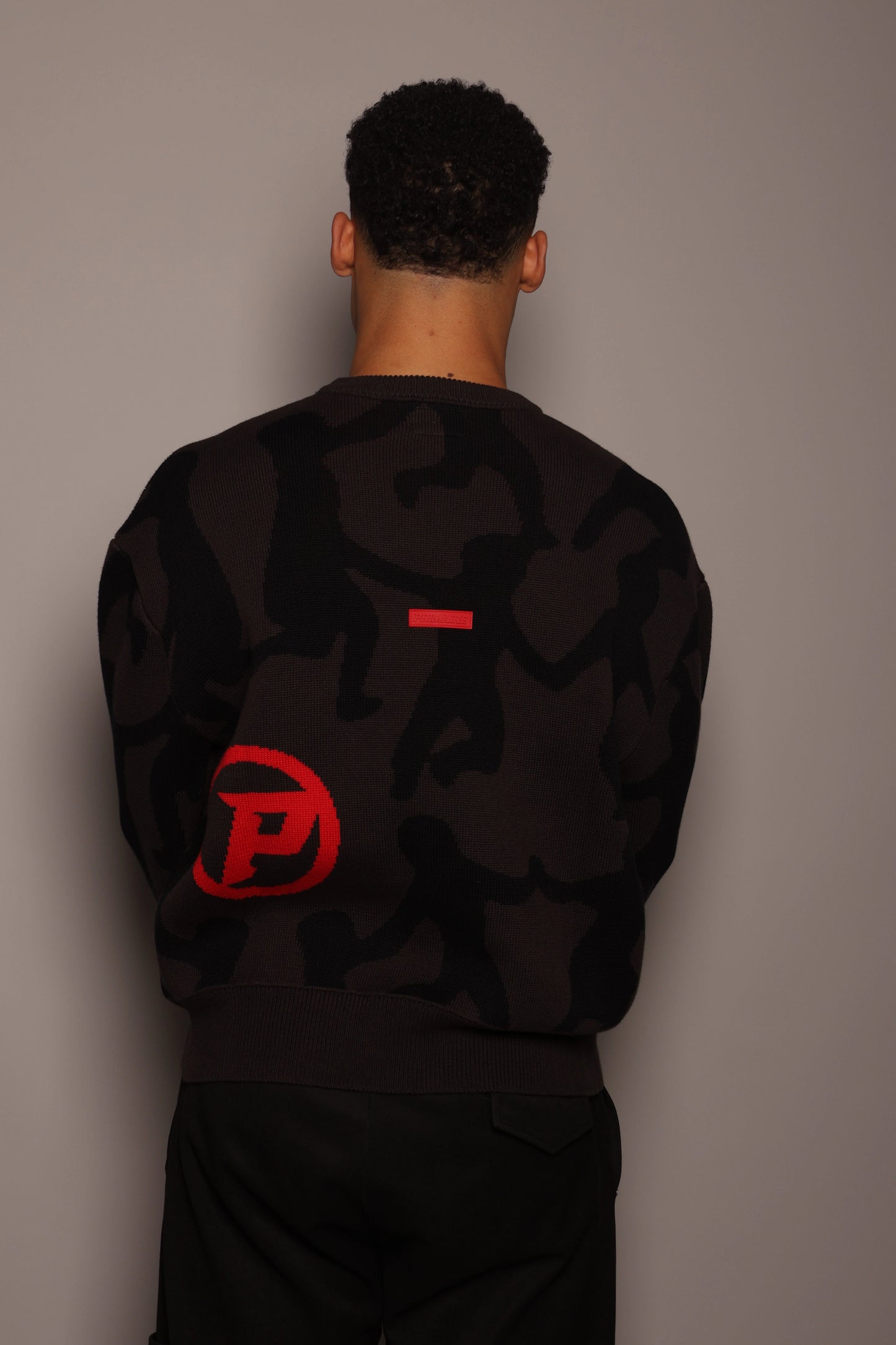 Charcoal Jacquard