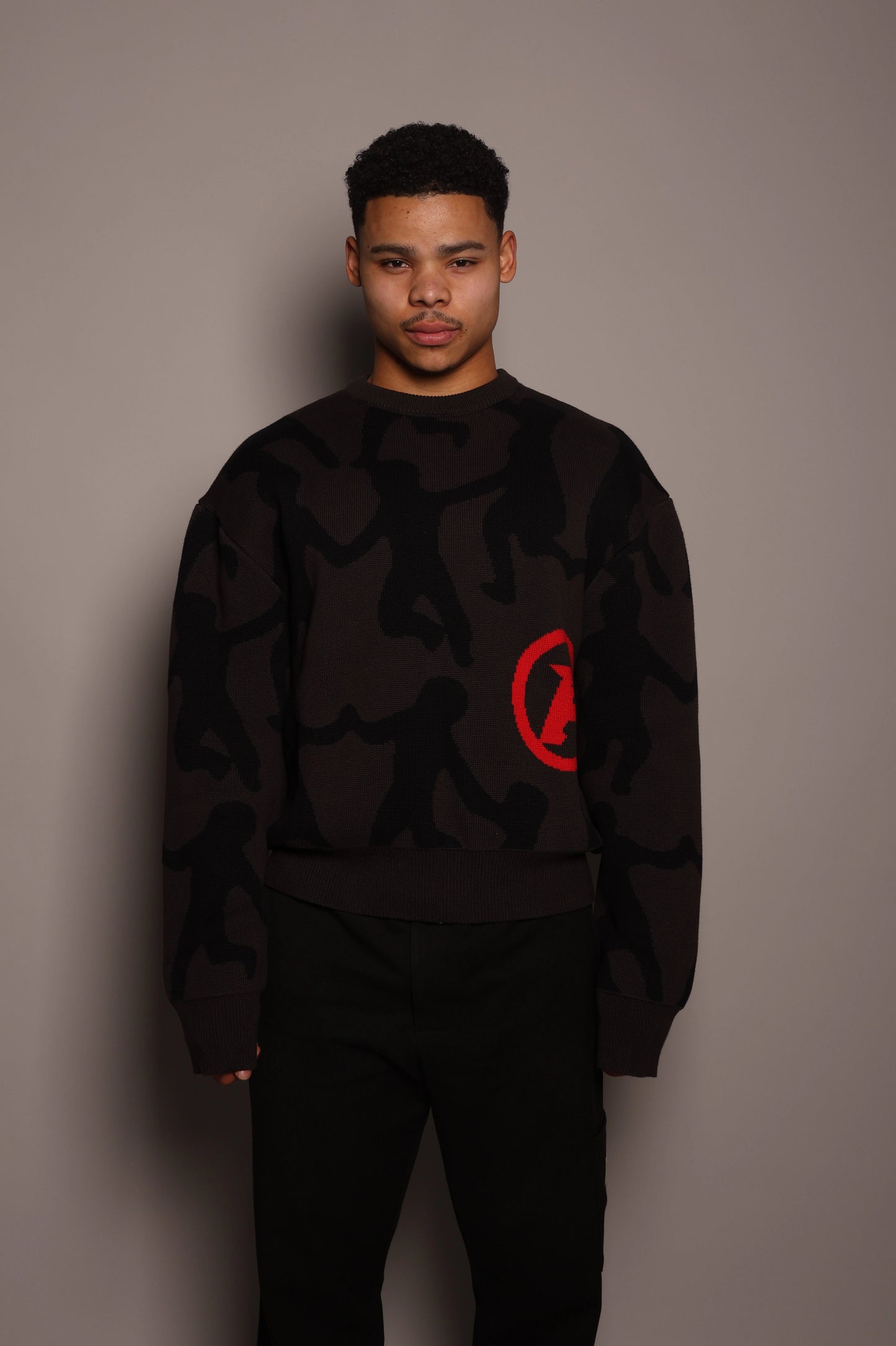 Charcoal Jacquard